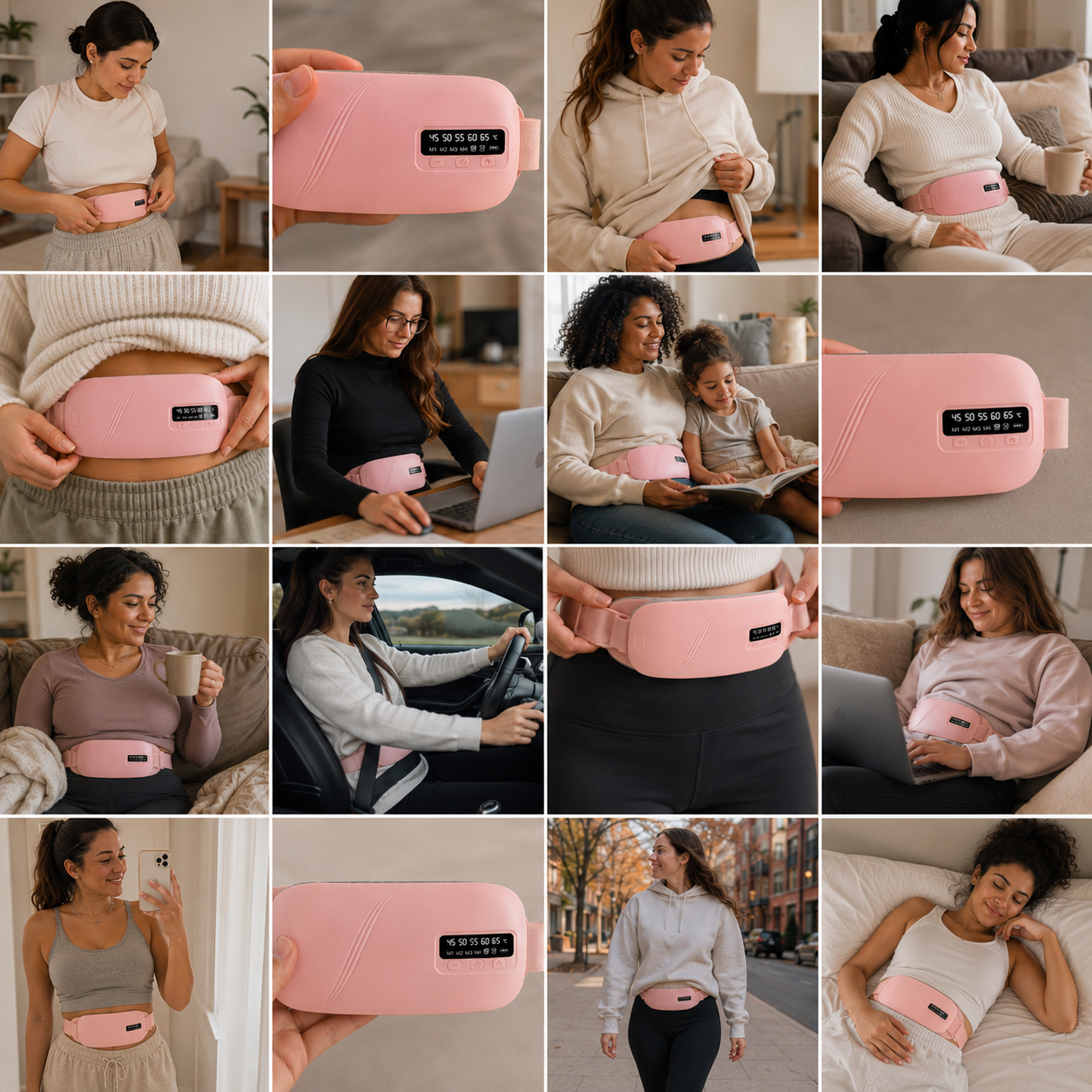 Ceinture chauffante Anti-Douleur